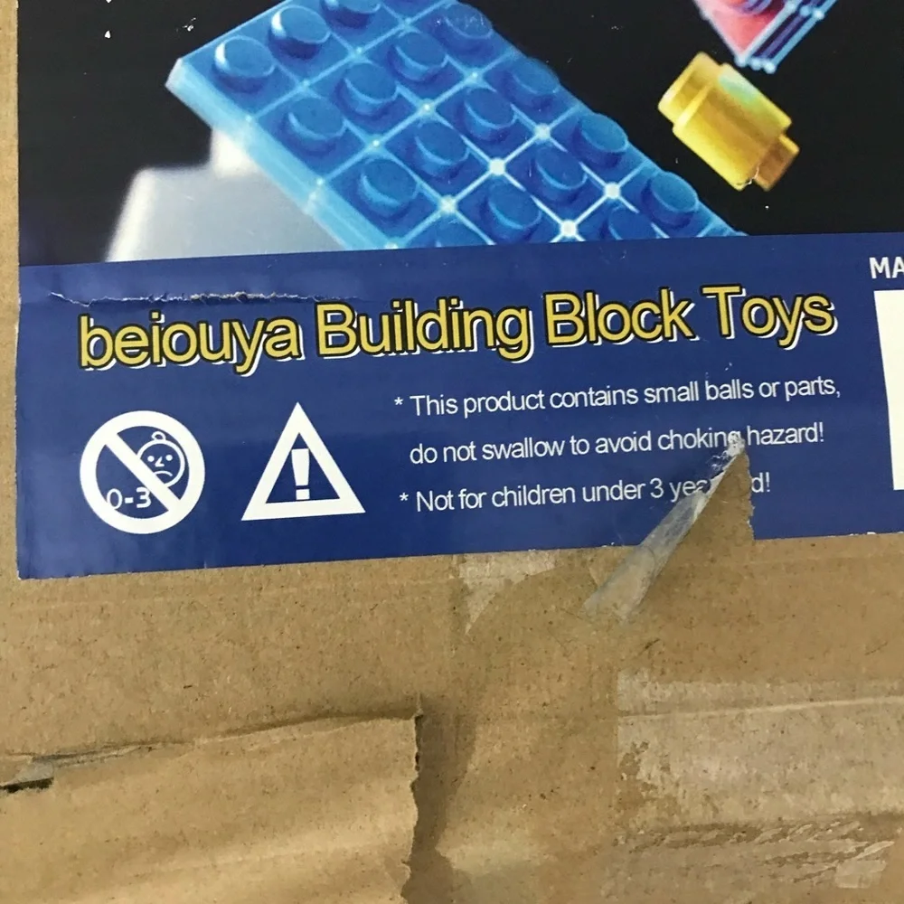 Dinosaur Building Blocks Beiouya Building Block Toys Dinosaur NEW - Picture 9 of 11